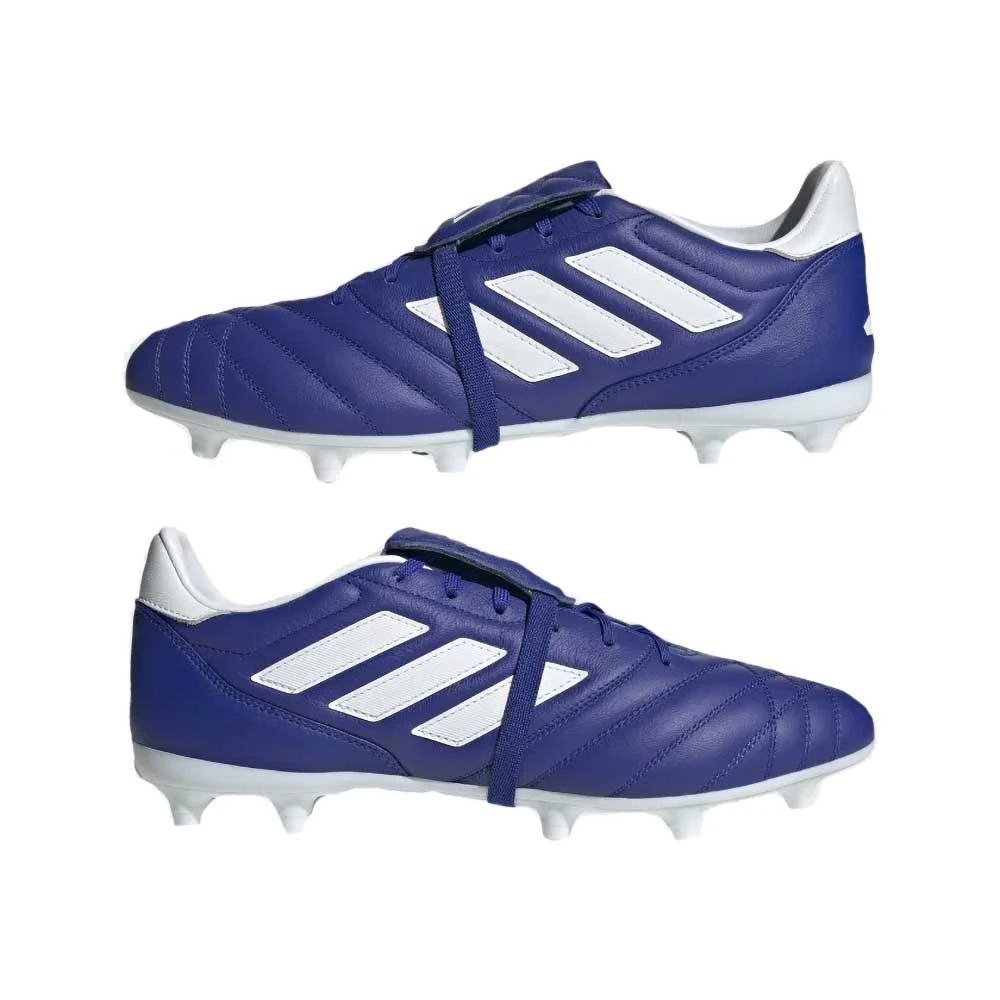 Unisex Adidas Copa Gloro FG Soccer Shoe- Blue/Ftwr White - Regular (D) - Image 3