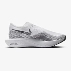 Men's Nike ZoomX Vaporfly Next% 3 Running Shoe- White/Dark Smoke Grey/Particle Grey- Regular (D)
