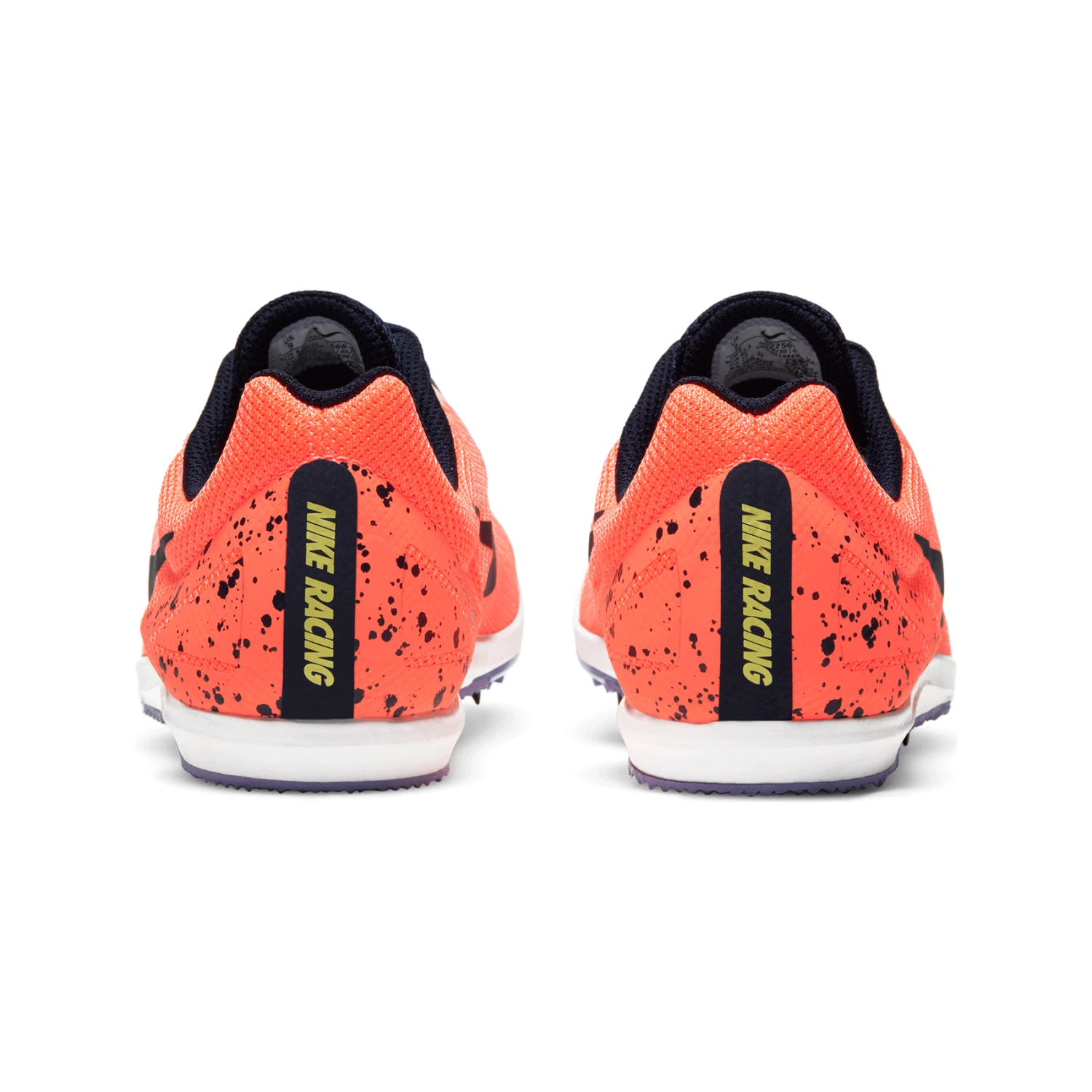 Nike Unisex Zoom Rival D 10 Track Spike - Bright Mango/Blackened Blue/Purple Pulse-Regular (D) - Image 5