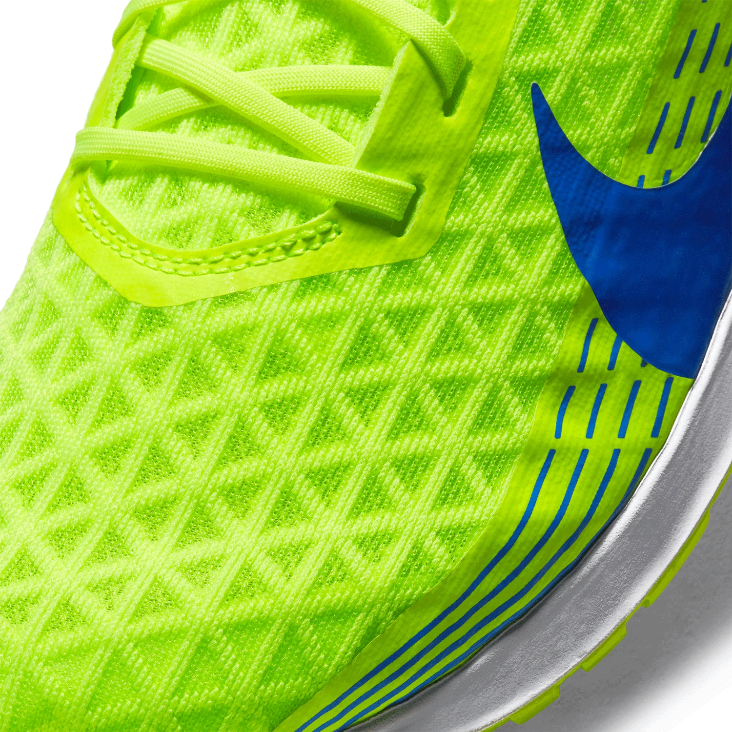 Nike Unisex Zoom Rival XC 2019 Spike - Volt/Racer Blue/White - Image 7