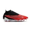 Nike Gripknit Phantom GX Elite Dynamic Fit FG Soccer Cleat - Bright Crimson/Black-White- Regular (D)