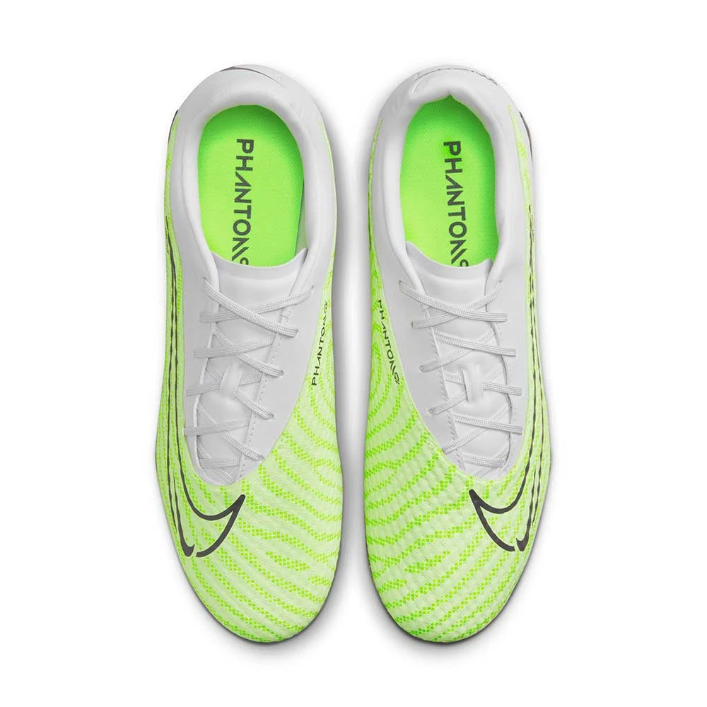 Nike Unisex Phantom GX Academy FG/MG Soccer Cleats - Barely Volt/Gridiron - Regular (D) - Image 4
