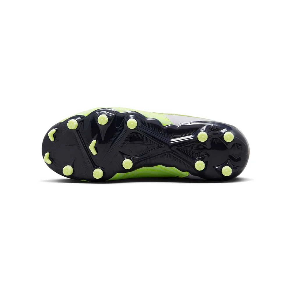 Nike Youth Phantom GX Academy DF FG/MG Soccer Cleats - Barely Volt/Gridiron - Regular (D) - Image 6
