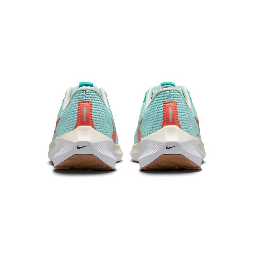 Women's Nike Air Zoom Pegasus 40 Running Shoe - Jade Ice/Picante Red-White-Sea Glass- Regular (B) - Image 7