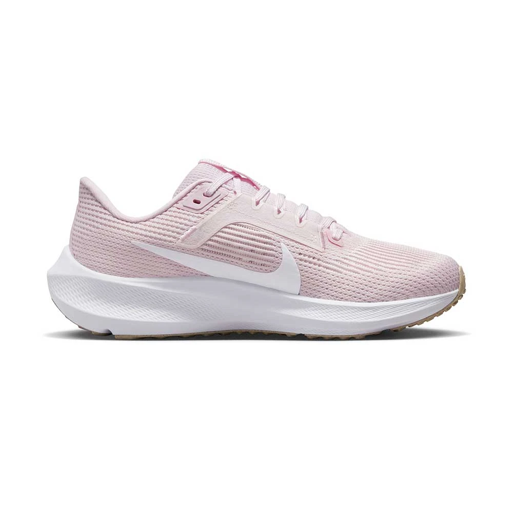 Nike Women's Air Zoom Pegasus 40 Running Shoe- Pearl Pink/White/Pink Foam- Regular (B)