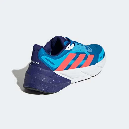 ADIDAS Men's AdiSTAR Running Shoe - Blue Rush/Turbo/Legacy Indigo - Regular (D) - Image 3