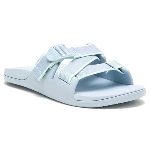 Chaco Women's Chillos Slide Sandals - Outskirt Sky Blue - Regular (B) - Image 2