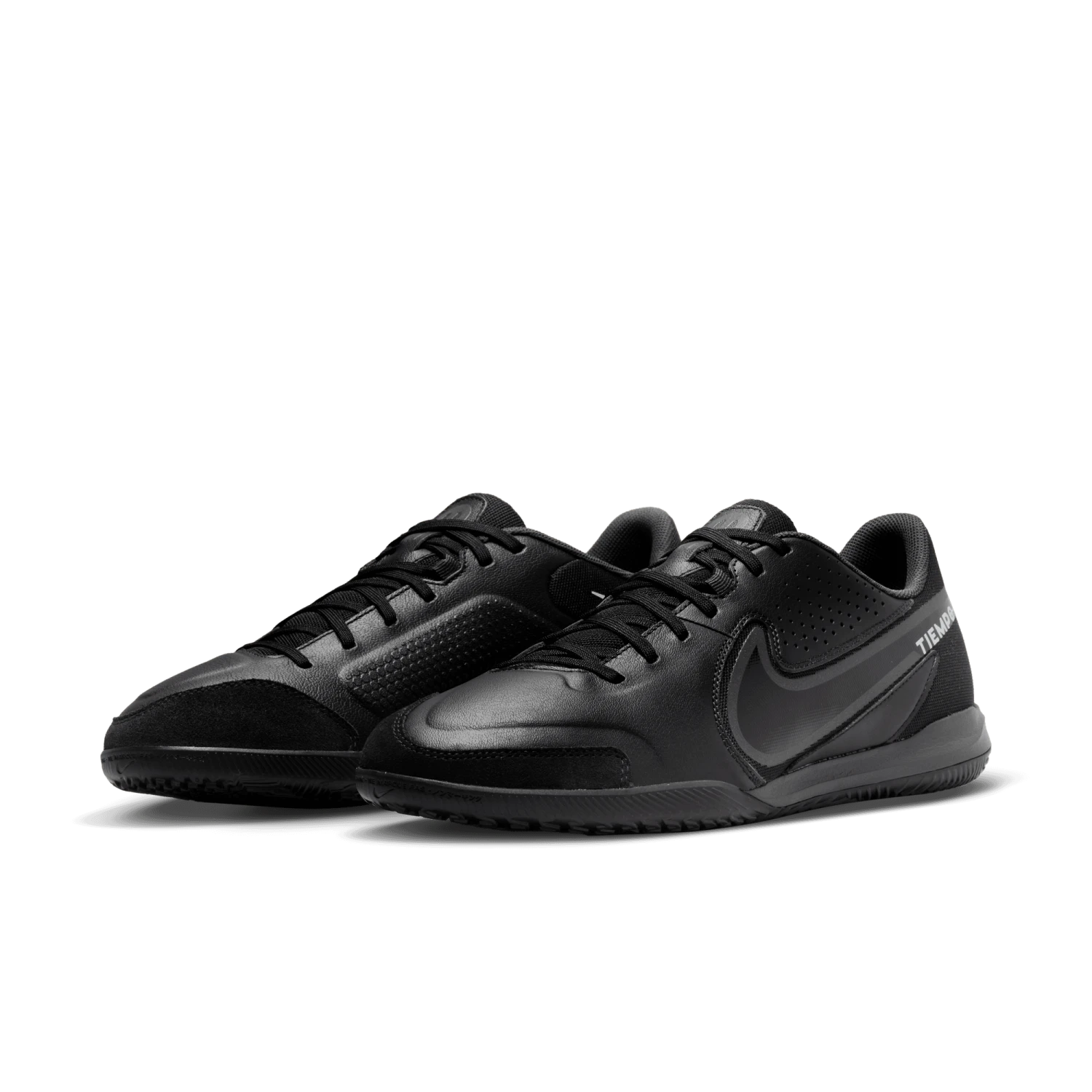 Nike Unisex Tiempo Legend 9 Academy IC Soccer Shoe - Black/Dark Smoke - Regular (D) - Image 5