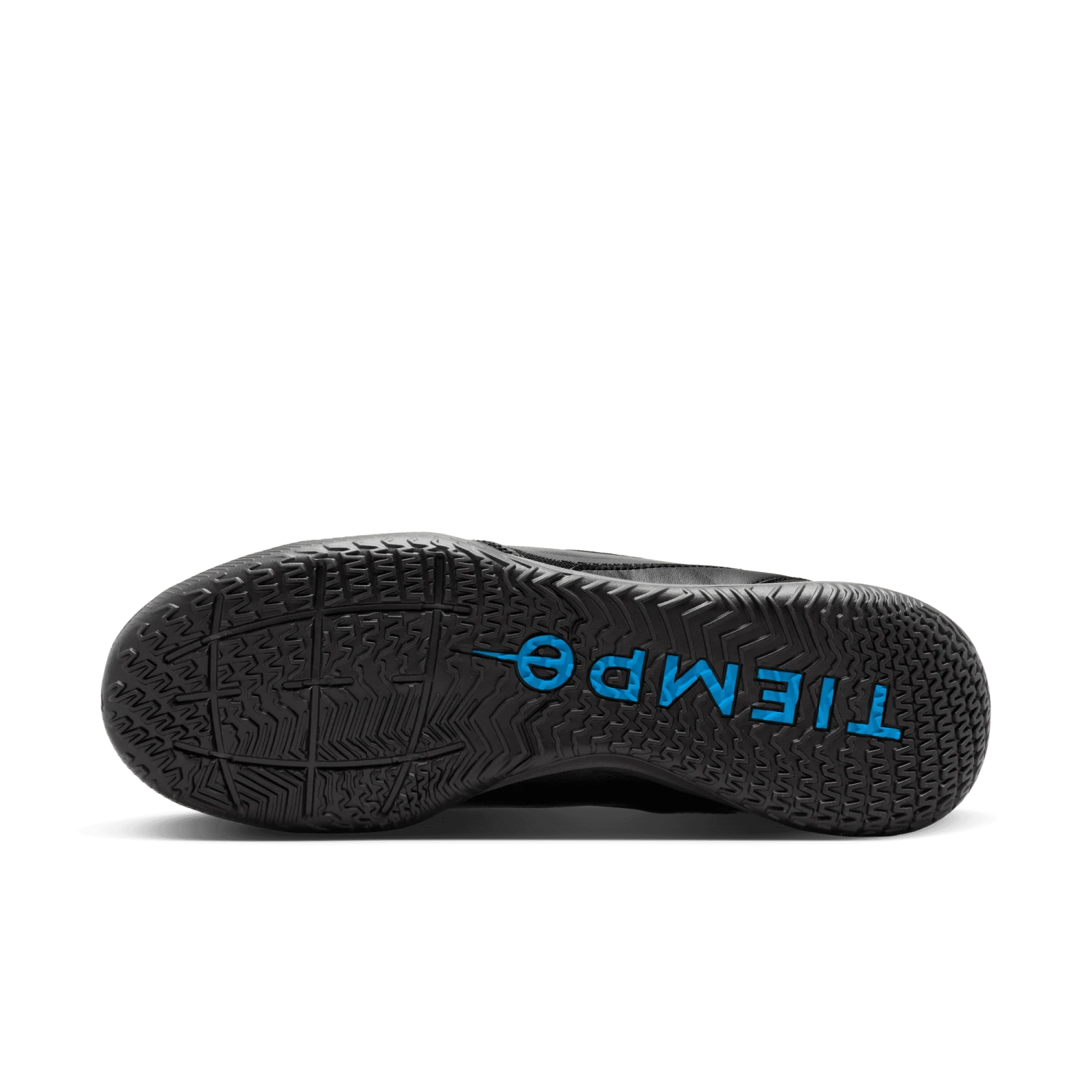 Nike Unisex Tiempo Legend 9 Academy IC Soccer Shoe - Black/Dark Smoke - Regular (D) - Image 7