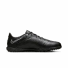 Nike Unisex Tiempo Legend 9 Academy TF Soccer Shoe - Black/Dark Smoke - Regular (D)