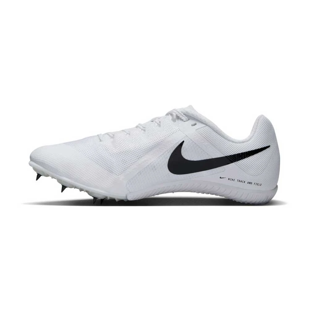 Unisex Nike Zoom Rival Multi Track Spike - White/Black/Metallic Silver - Regular (D) - Image 3