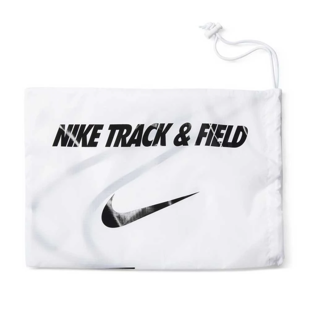 Unisex Nike Zoom Rival Multi Track Spike - White/Black/Metallic Silver - Regular (D) - Image 9
