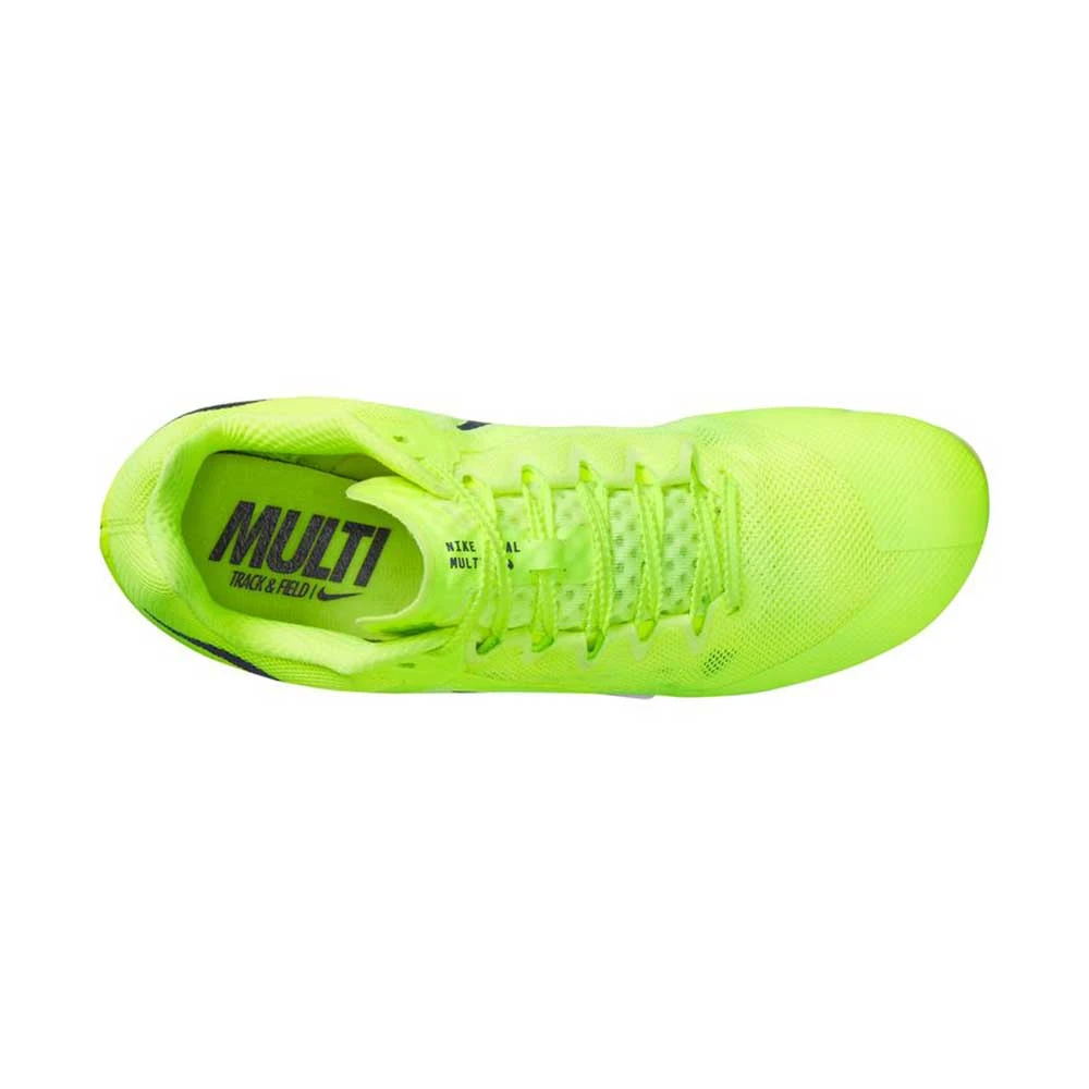 Unisex Nike Zoom Rival Multi Track Spike - Volt/Cave Purple/Mint Foam - Regular (D) - Image 6