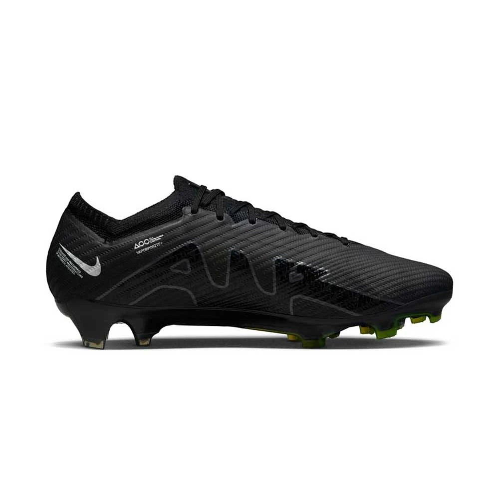 Unisex Nike Zoom Vapor 15 Elite FG Soccer Shoe - Black/Dk Smoke/Summit White