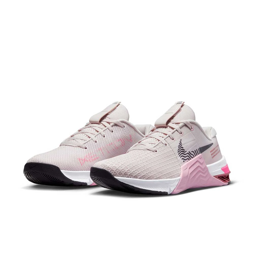 Nike Women's Metcon 8 Training Shoe - Barely Rose/Cave Purple/Pink Cave - Regular (B) - Image 7