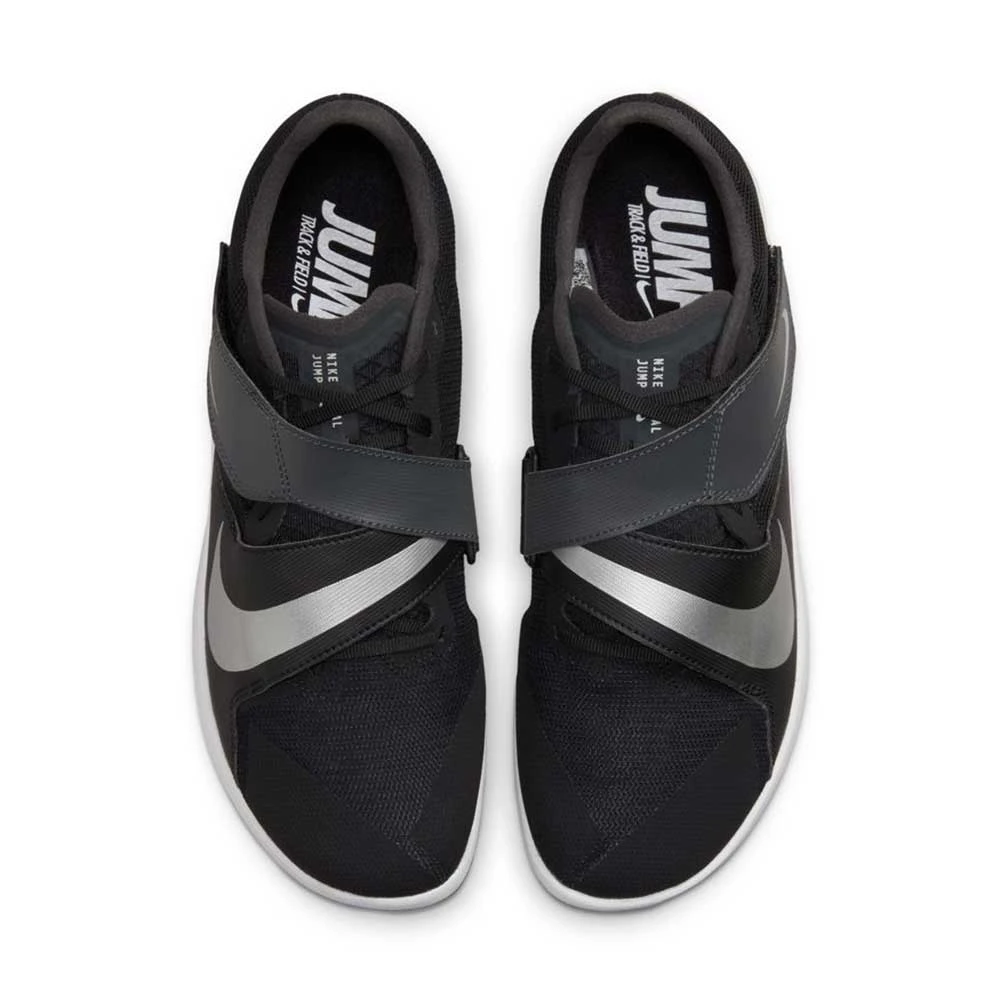Unisex Nike Zoom Rival Jump Spike - Black/Metallic Silver/Dk Smoke Grey - Regular (D) - Image 5