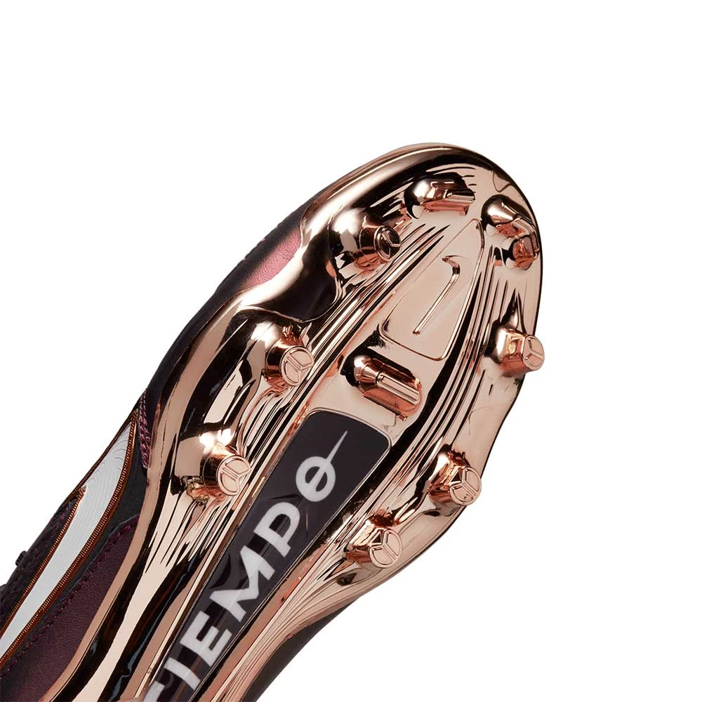 Nike Unisex Legend 9 Elite FG Soccer Cleats - Space Purple/White - Regular (D) - Image 8