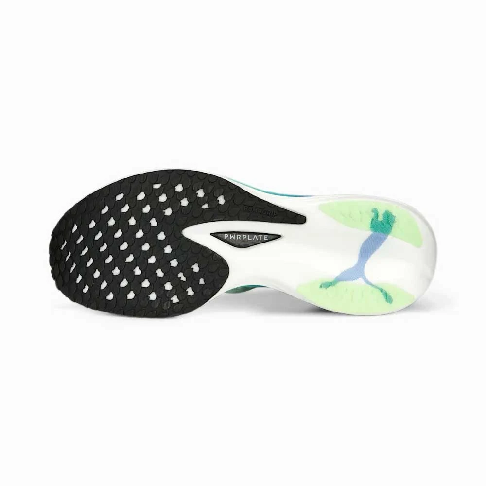 Men's Deviate Nitro Elite 2 Running Shoe- Fizzy Lime/Royal Sapphire/PUMA Black- Regular (D) - Image 6