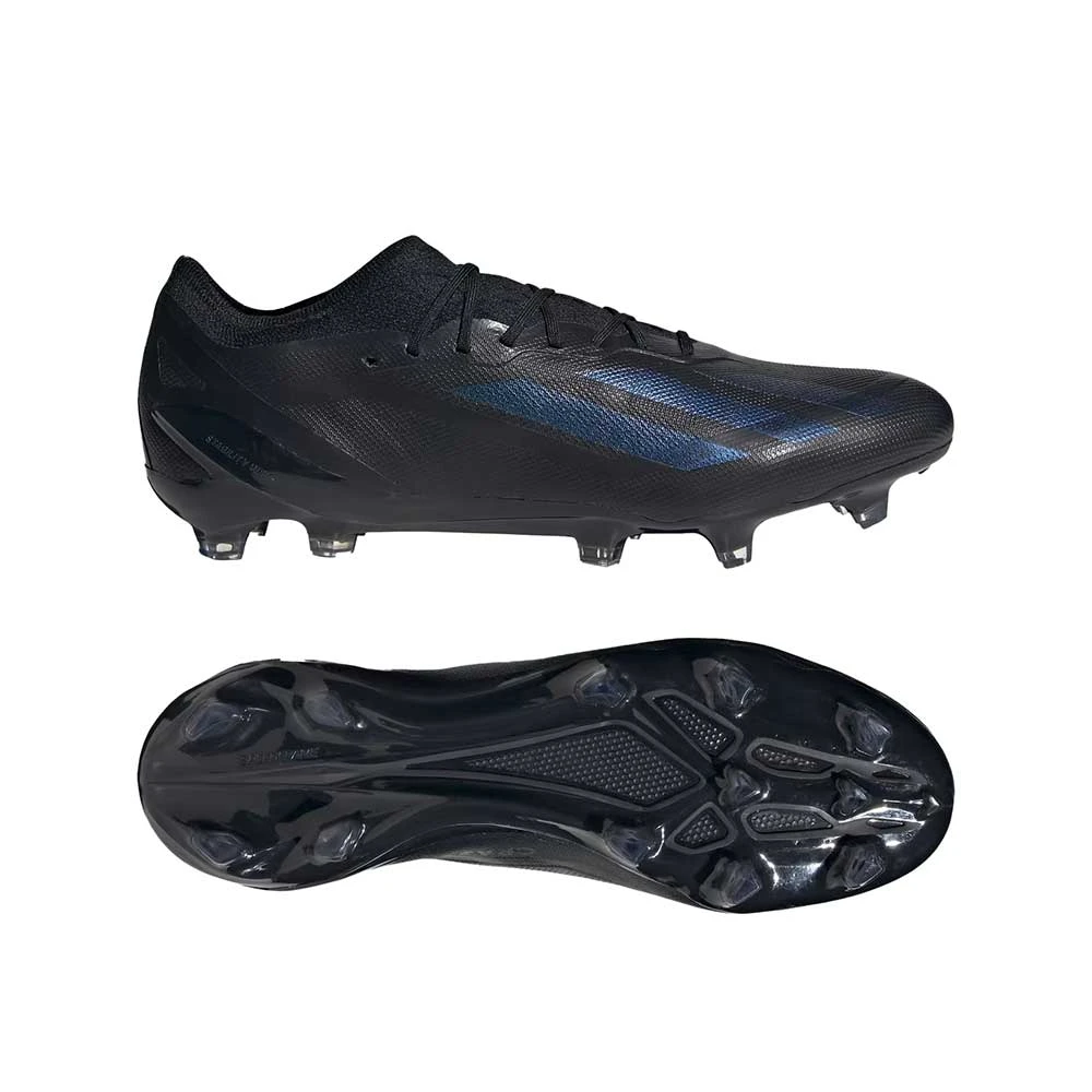 ADIDAS Men's X CRAZYFAST.1 FG Soccer Shoe - Core Black,Core Black,Core Black - Regular (D) - Image 5