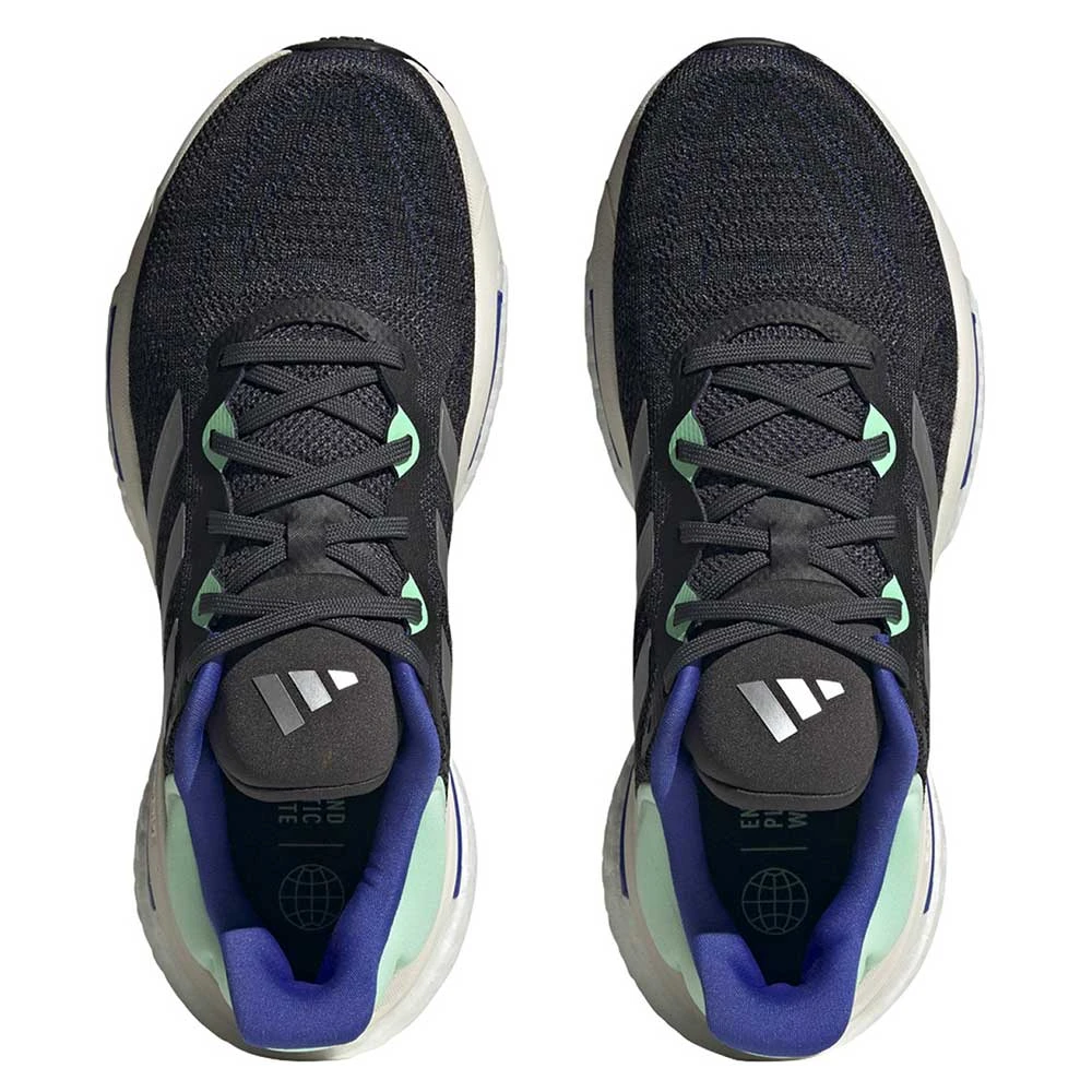 ADIDAS Men's Solar Glide 6 Running Shoe - Carbon/Silver Met/Pulse Mint - Regular (D) - Image 4