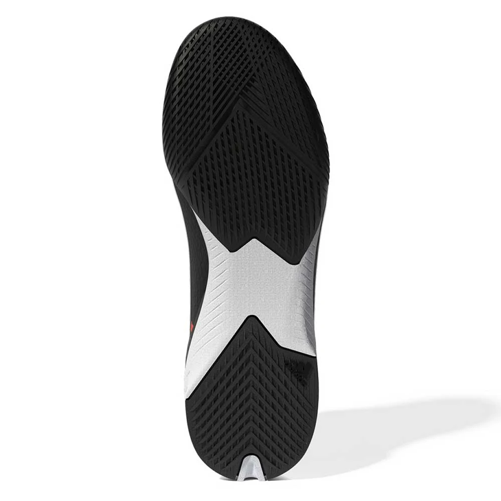 ADIDAS JR X Speedportal .3 IN Soccer Shoe - Core Black/Solar Red/Team Solar Green - Regular (D) - Image 4