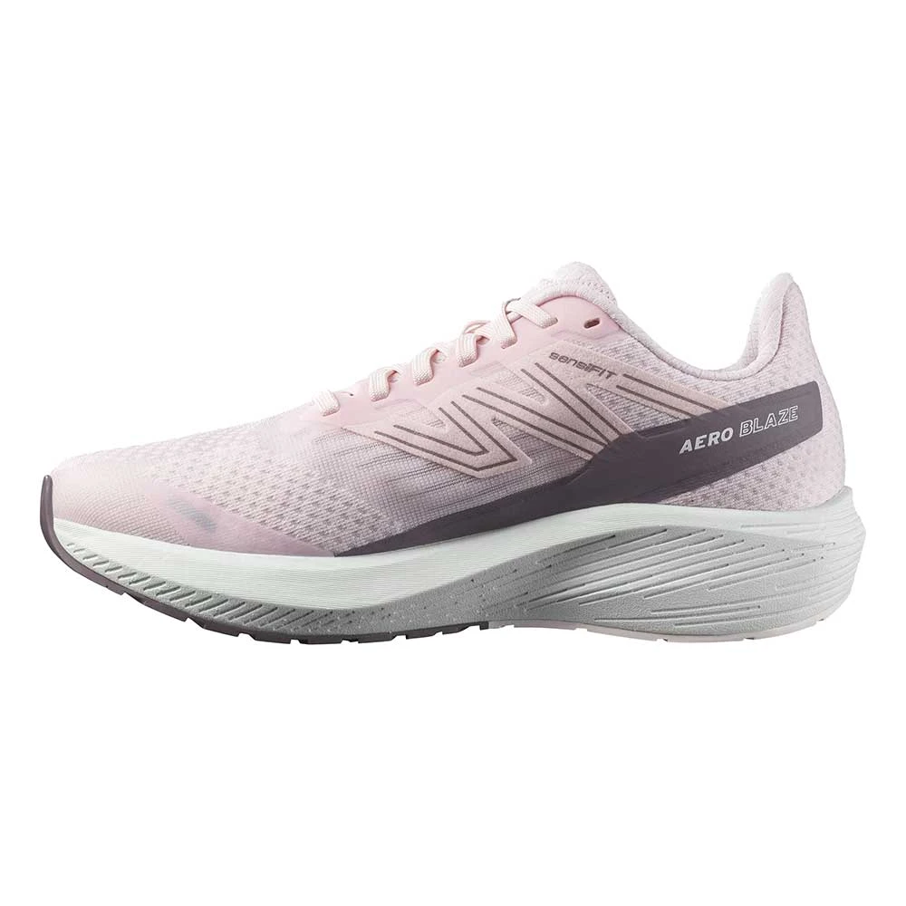 Salomon Women's Aero Blaze Running Shoe- Cradle Pink/White/Moonscape- Regular (B) - Image 3