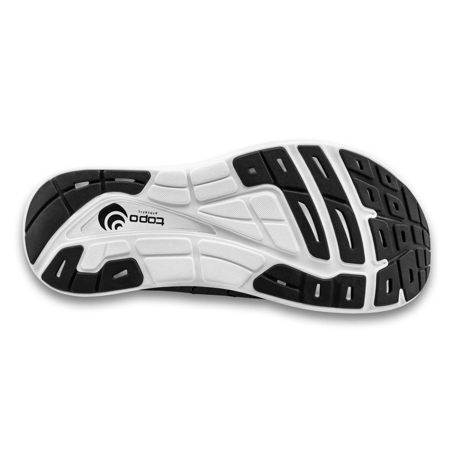 Topo Athletic Men's Phantom 2 Running Shoe - Black/White - Regular (D) - Image 6