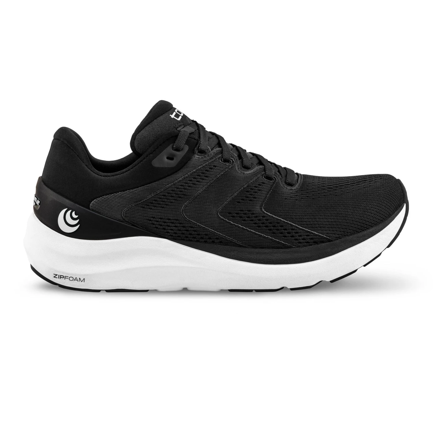 Topo Athletic Men's Phantom 2 Running Shoe - Black/White - Regular (D)