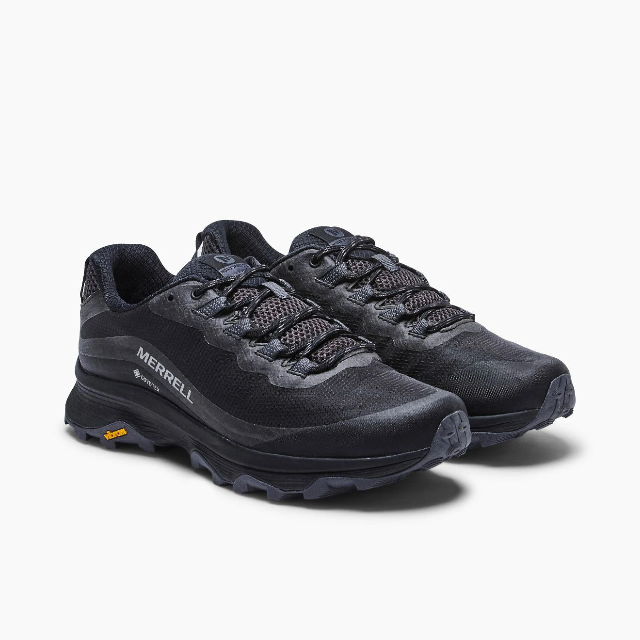 Merrell Men's Moab Speed GoreTEX Hiking Shoe - Black/Asphalt - Regular (D) - Image 3