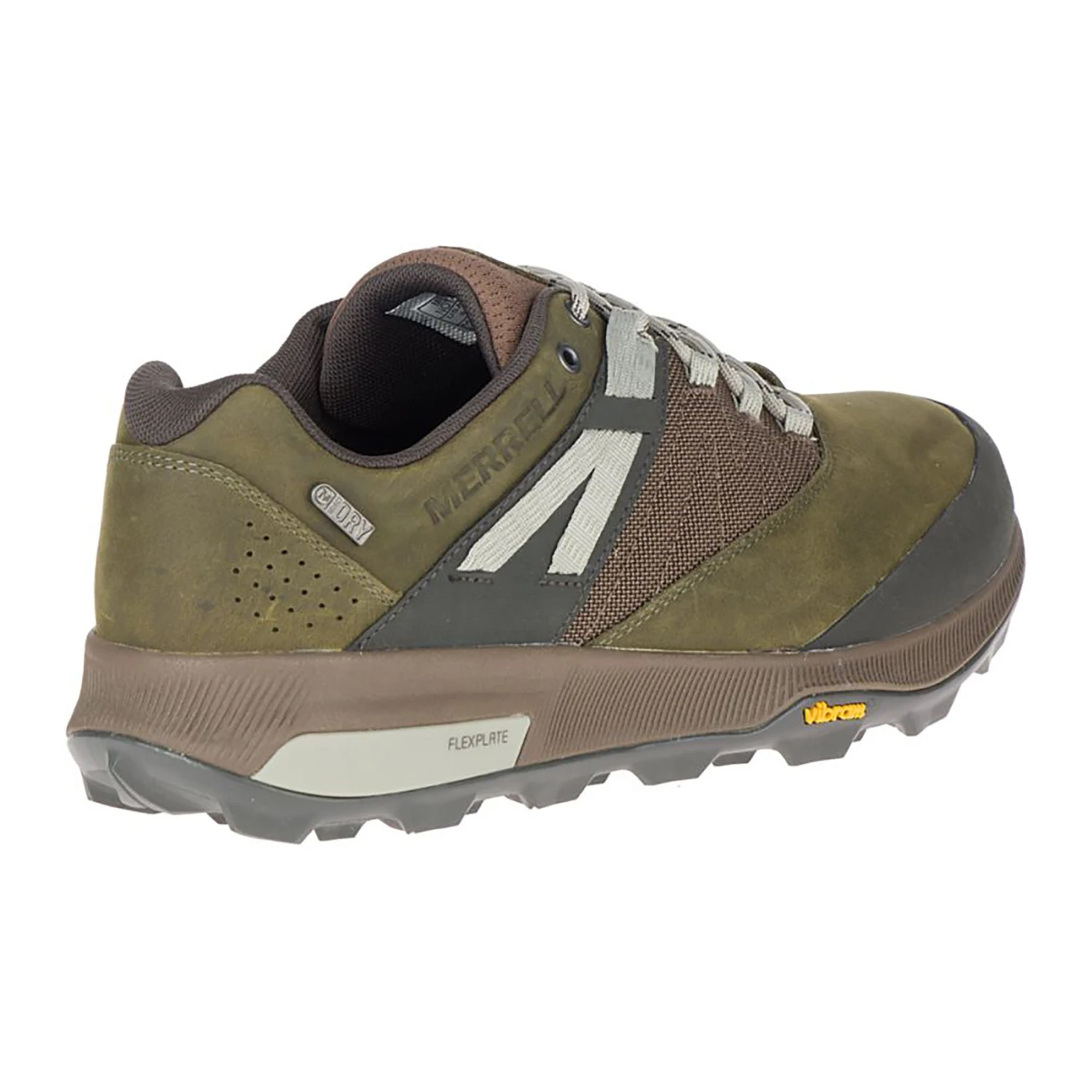Merrell Men's Zion Waterproof Trail Shoe - Dark Olive - Regular (D) - Image 4
