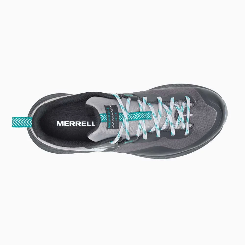 Merrell Women's MQM 3 Trail Running Shoe - Charcoal/Teal- Regular (B) - Image 5