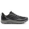 Saucony Women's Peregrine 12 Trail Running Shoe - Black/Charcoal - Regular (B)