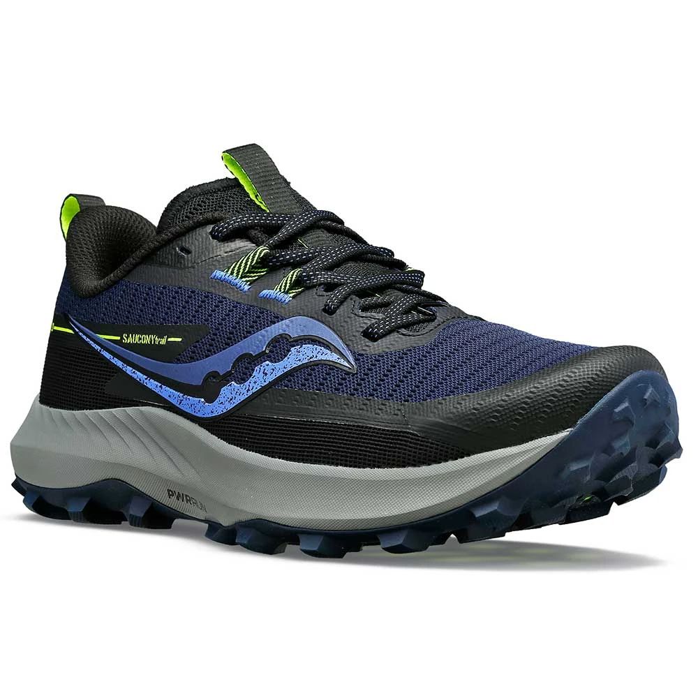 Saucony Women's Peregrine 13 Trail Running Shoe - Night/Fossil - Regular (B) - Image 4