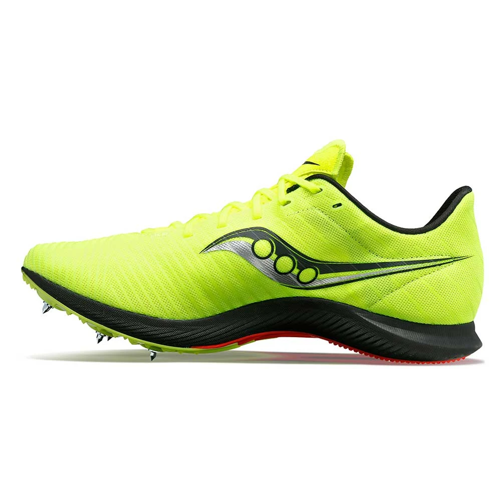 Saucony Women's Velocity MP Track Spike - Citron/Black - Regular (B) - Image 2