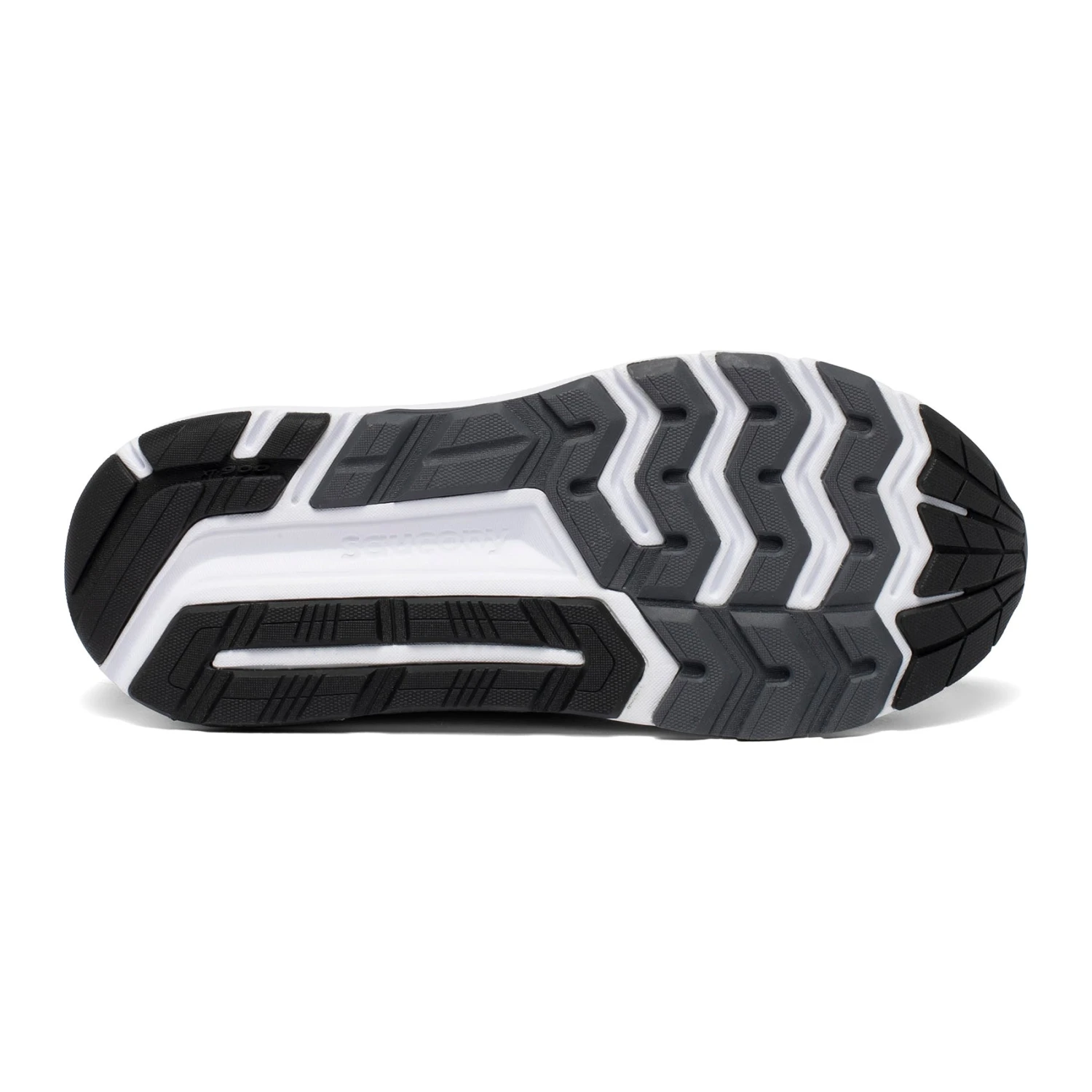 Saucony Men's Echelon 8 Running Shoe - Black/White - Regular (D) - Image 5