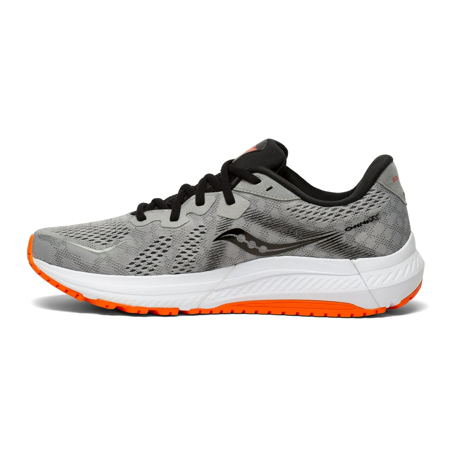 Saucony Men's Omni 20 Running Shoe - Alloy/Fire - Regular (D) - Image 2