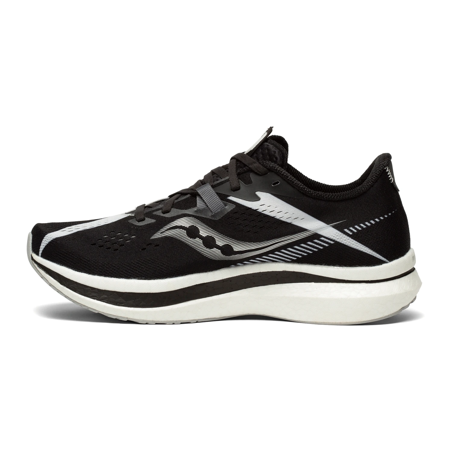 Saucony Men's Endorphin Pro 2 Racing Shoe - Black/White - Regular (D) - Image 2