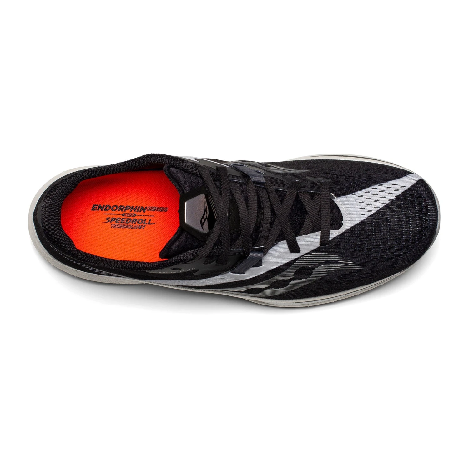 Saucony Men's Endorphin Pro 2 Racing Shoe - Black/White - Regular (D) - Image 3