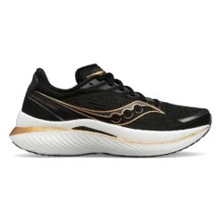 Saucony Men's Endorphin Speed 3 Running Shoe- Black/Goldstruck- Regular (D)