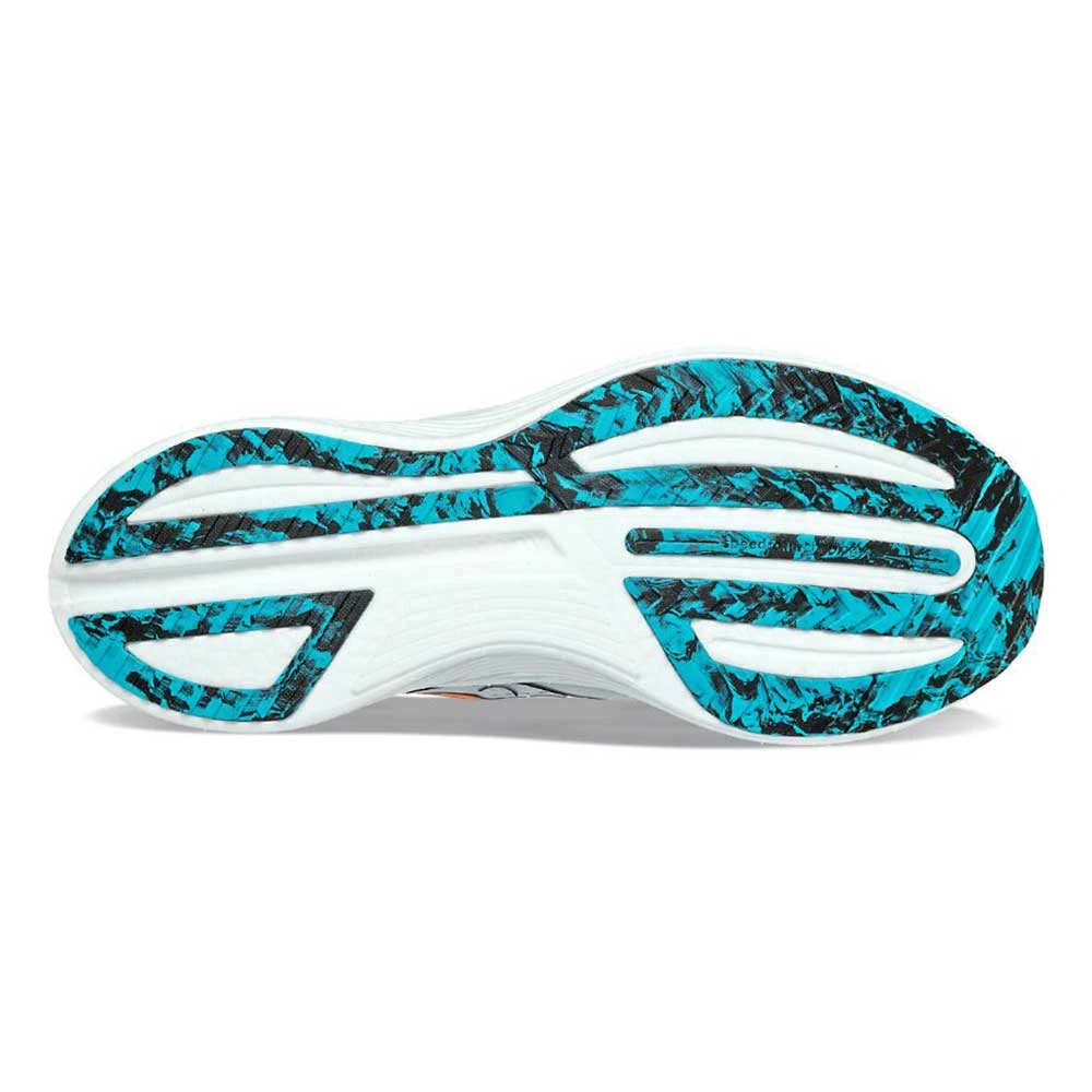 Saucony Men's Endorphin Speed 3 Running Shoe - Concrete/ViZi- Regular (D) - Image 5