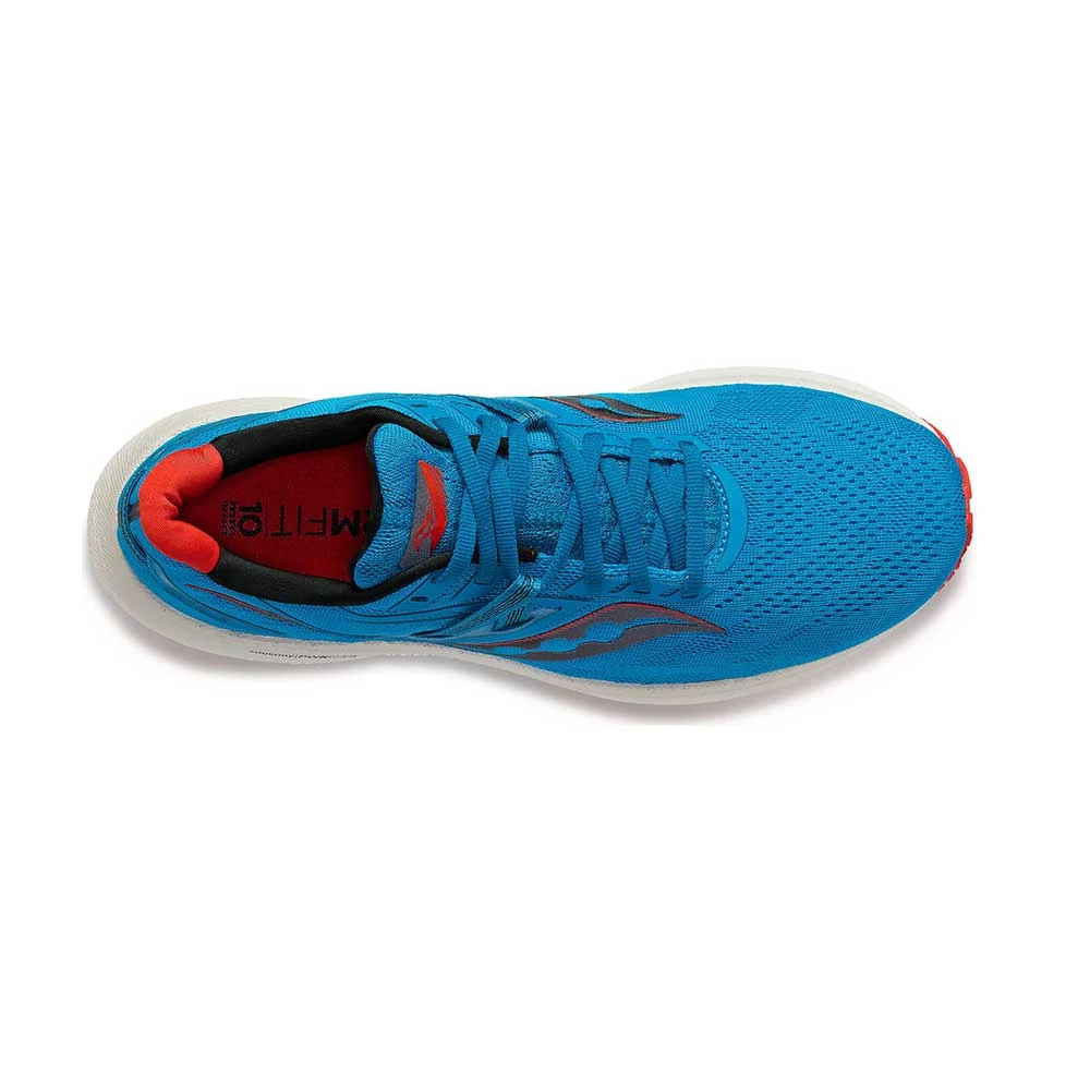 Saucony Men's Triumph 20 Running Shoe- Ocean/Redrock- Regular (D) - Image 4