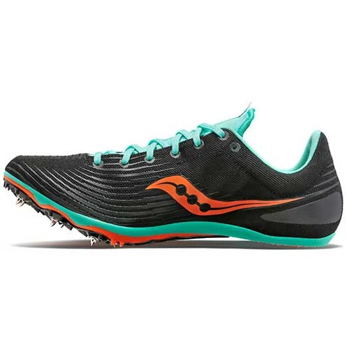 Saucony Men's Ballista Track Spike- Black/Cool Mint - Regular (D) - Image 2