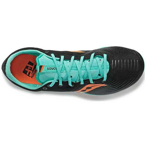 Saucony Men's Ballista Track Spike- Black/Cool Mint - Regular (D) - Image 3