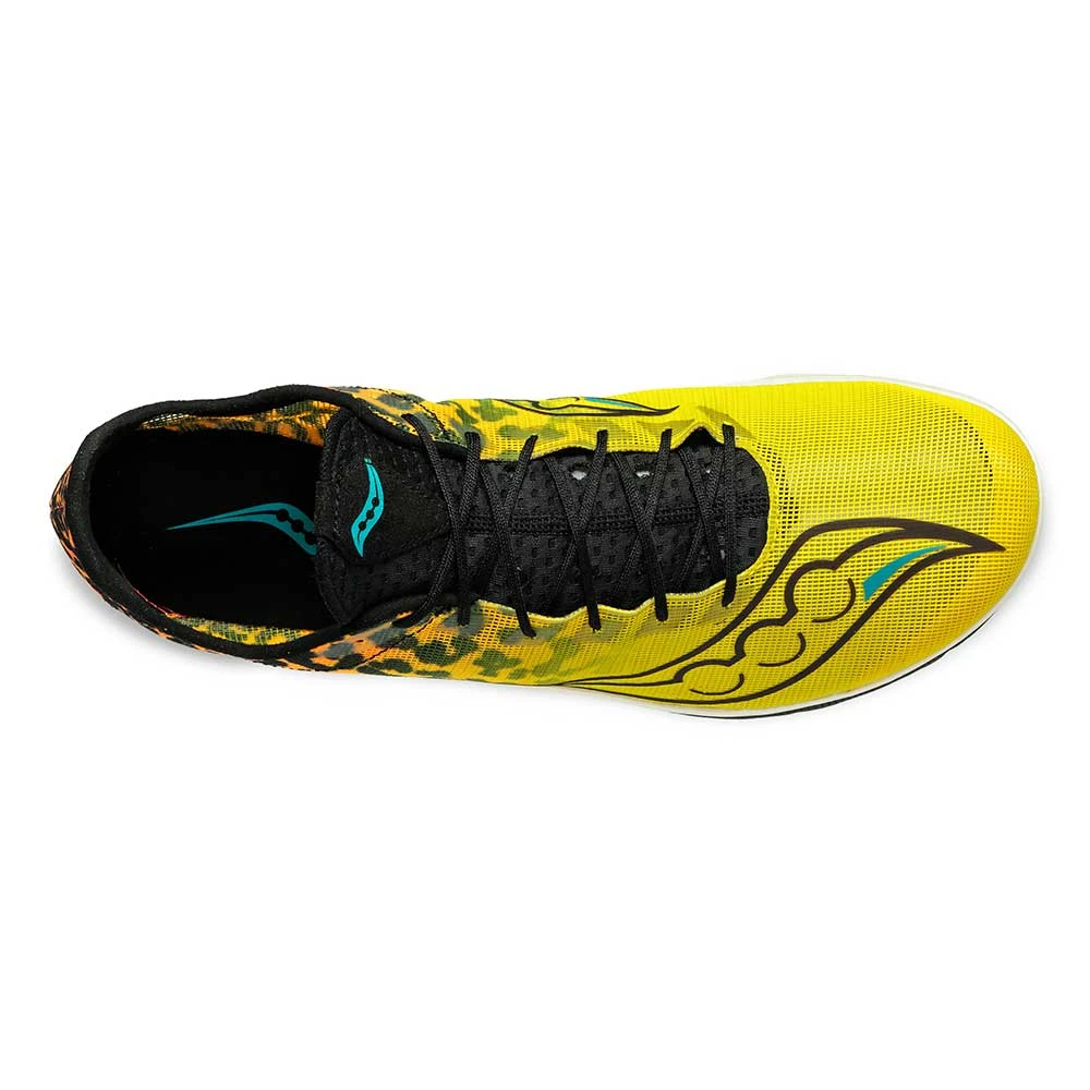 Saucony Men's Endorphin Cheetah Track Spike - Black/ViZi - Regular (D) - Image 4