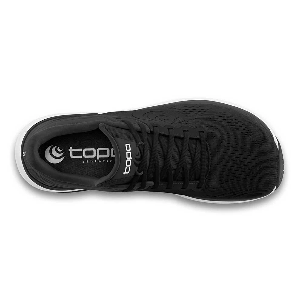 Topo Athletic Women's Ultrafly 4 Running Shoe - Black/White- Regular (B) - Image 4