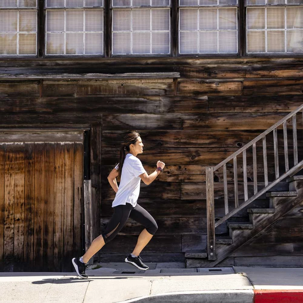 Topo Athletic Women's Ultrafly 4 Running Shoe - Black/White- Regular (B) - Image 6