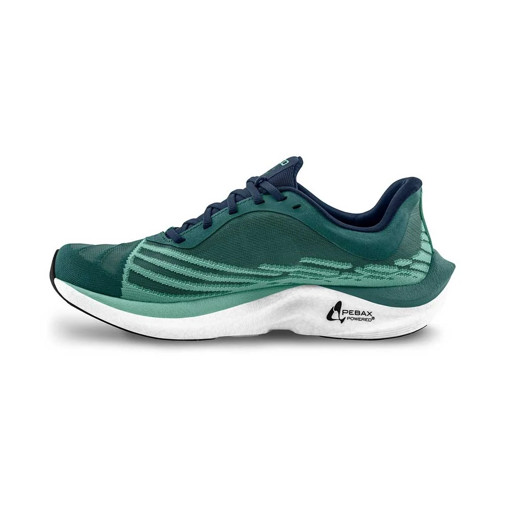 Topo Athletic Women's Cyclone 2 Running Shoe- Ocean/Mint- Regular (B) - Image 4