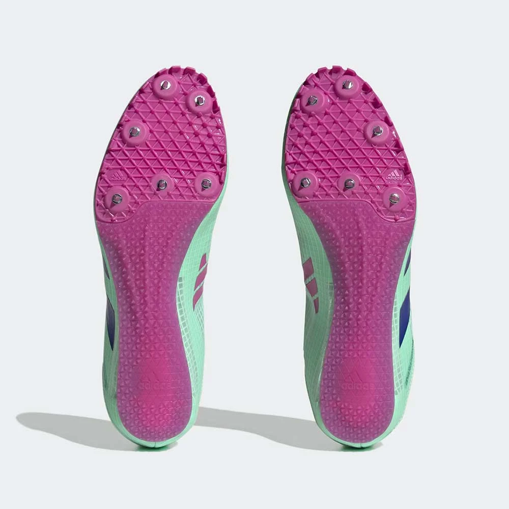 ADIDAS Men's Sprintstar Track Spike -Pulse Mint / Lucid Blue / Lucid Fuchsia - Regular (D) - Image 4