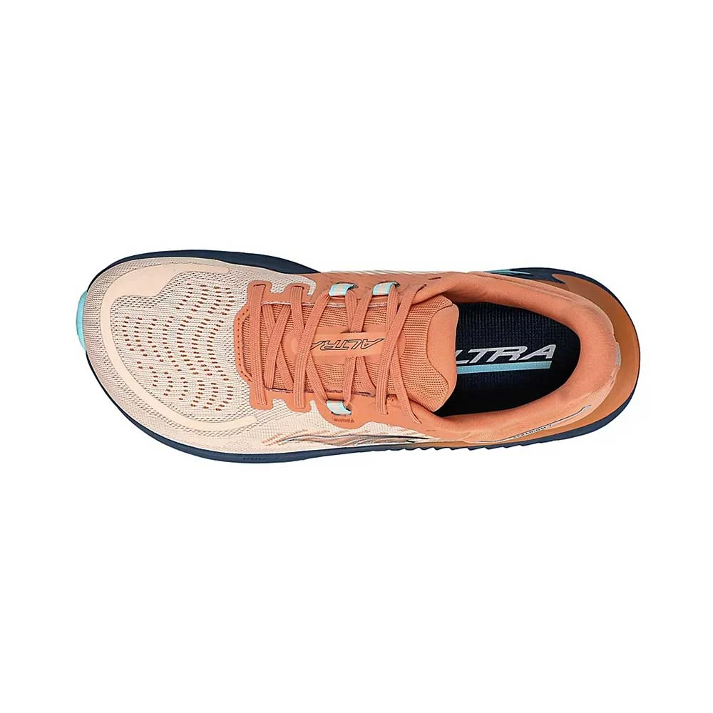 Altra Women's Paradigm 7 Running Shoe- Navy/Coral - Regular (B) - Image 4