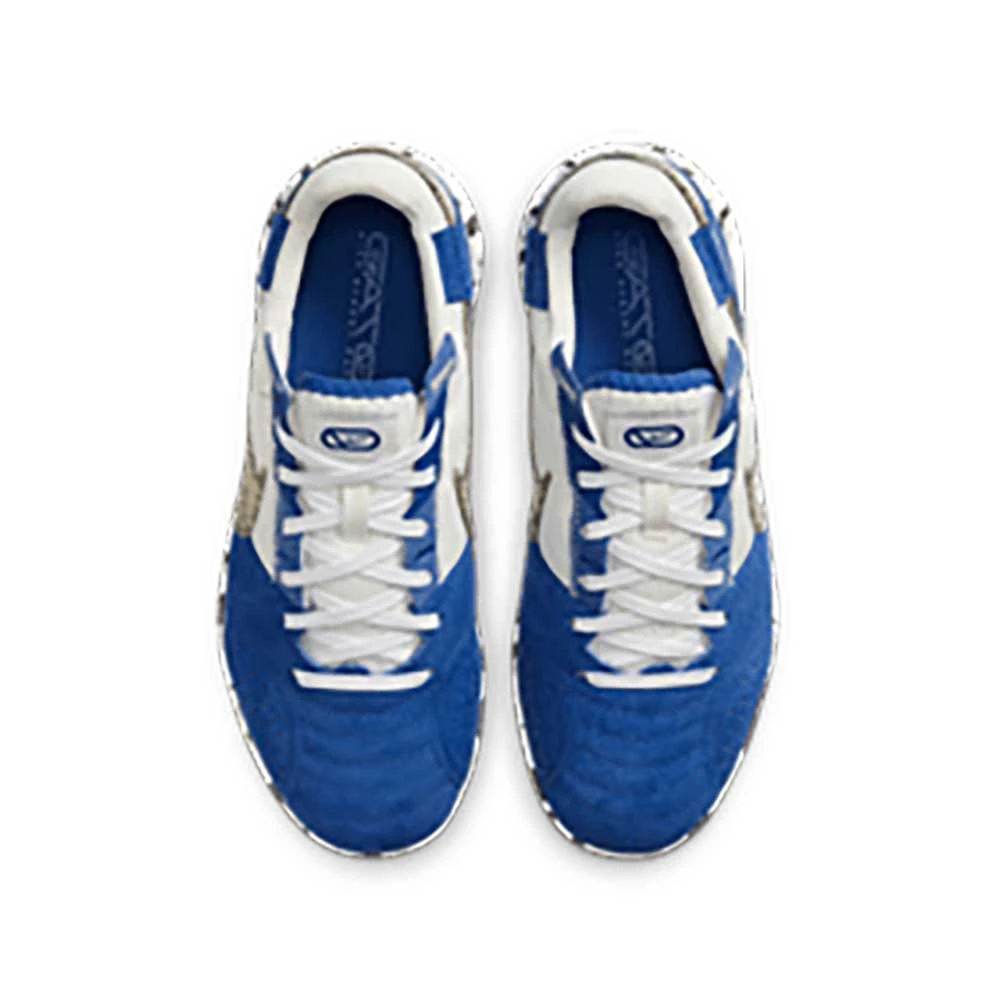 Youth Nike Streetgato Soccer Shoe- Hyper Royal/Pink Foam - Image 4